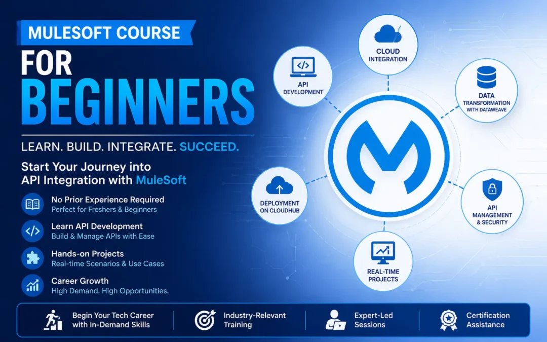 Best MuleSoft Training Institute for Beginners: Complete Guide to Learning MuleSoft from Scratch