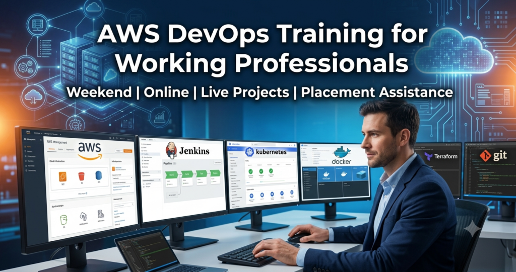 AWS DevOps Training for Working Professionals.